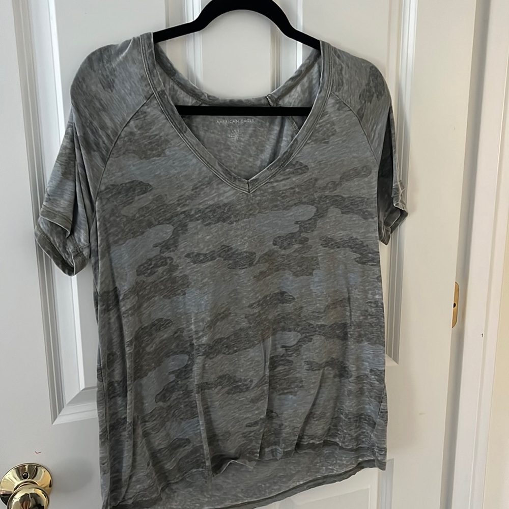 American Eagle Camo Shirt